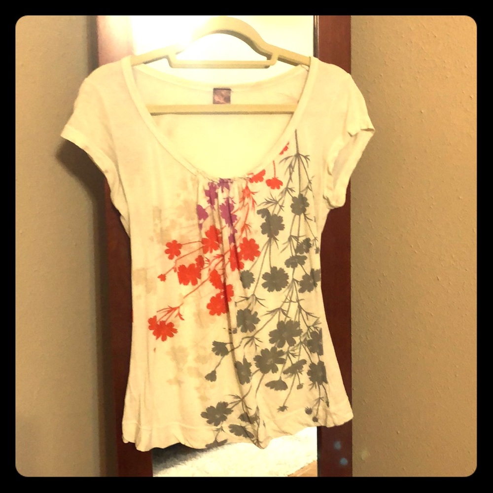 Super Cute Floral Anthropologie Top by Language
